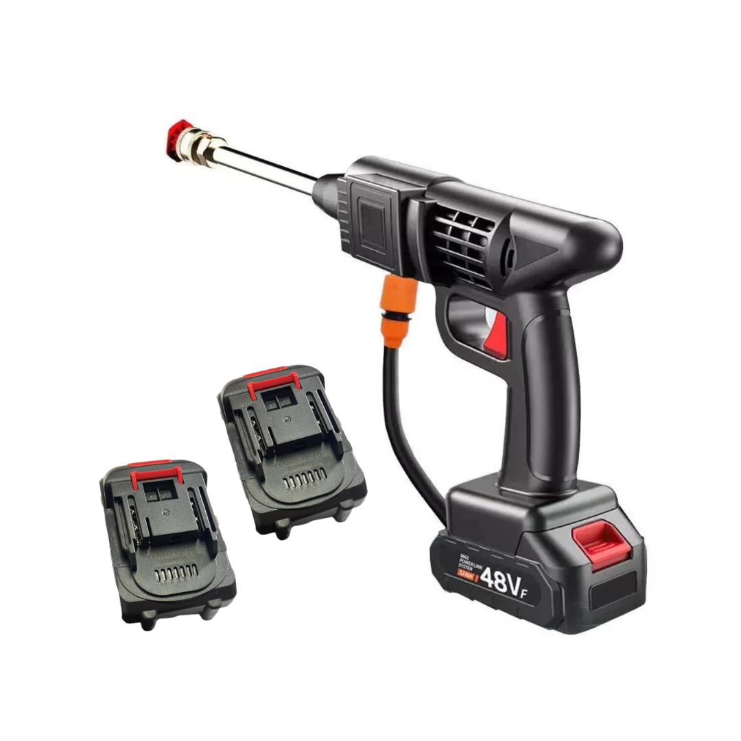 Aparat de Spalat cu Presiune Portabil 30 Bar cu 2 Acumulatori 48V Multifunctional