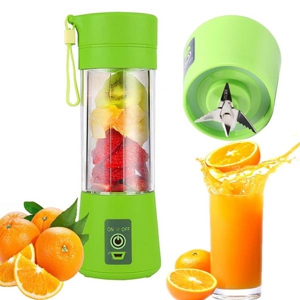 Blender Portabil USB Reincarcabil - Smoothie-uri Proaspete Oriunde cu Acumulator Integrat