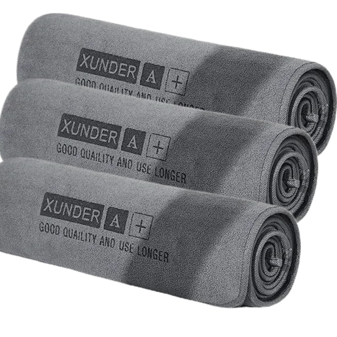 Set 3 x Prosop din microfibra pentru curatare auto