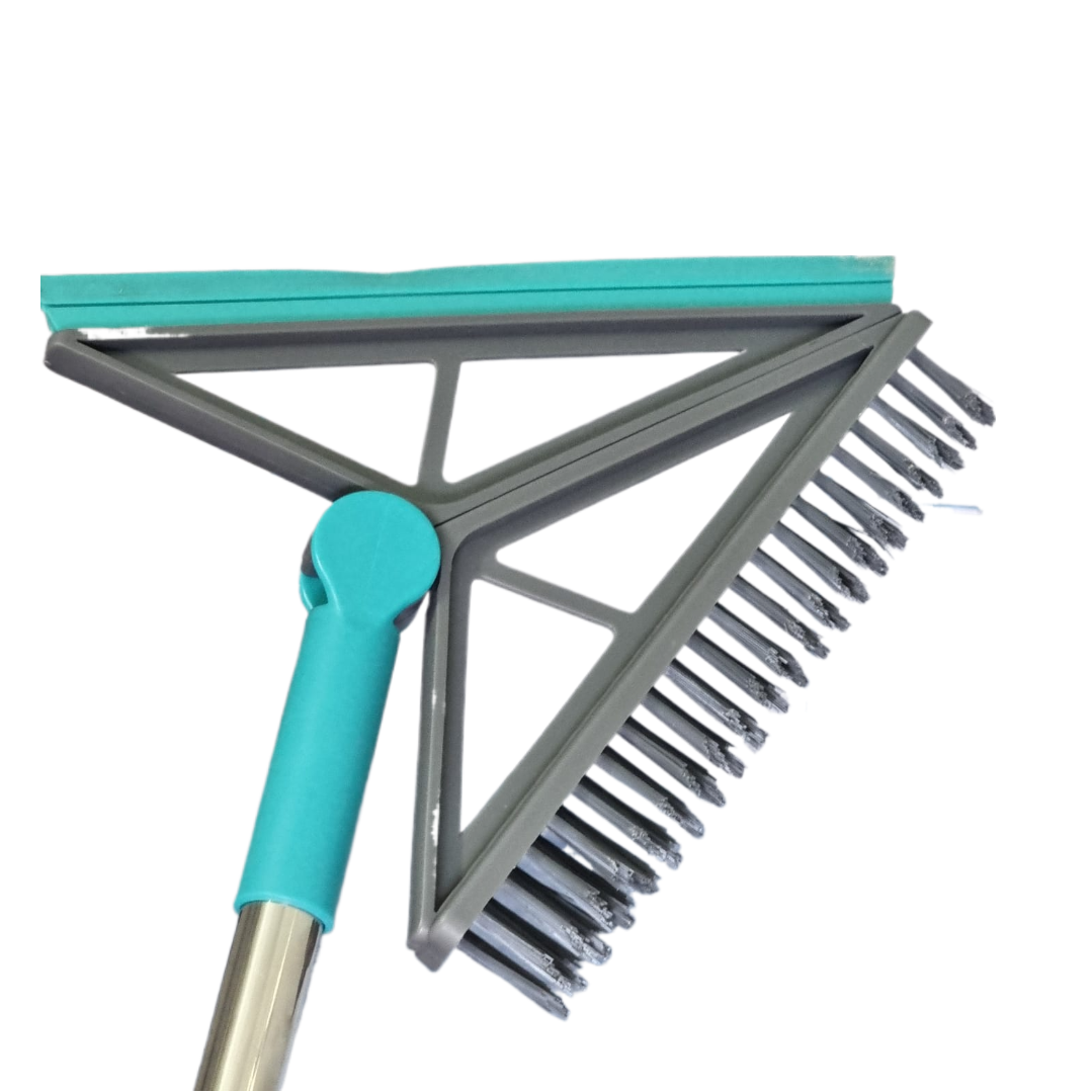 Matura-Mop Multifunctionala 2 in 1 cu Peri Silicon si Racleta pentru Curatenie Rapida