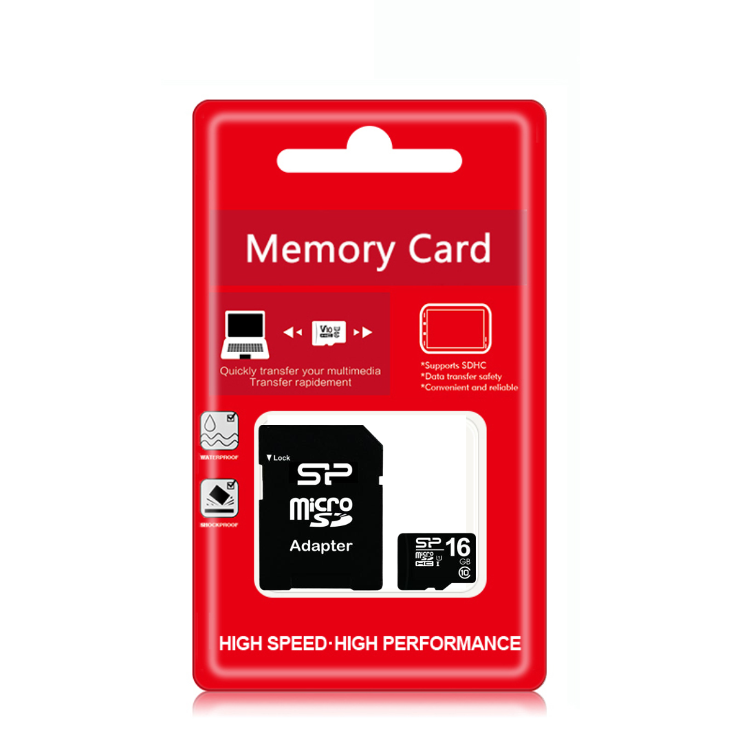 Card de Memorie MicroSD 16GB cu Adaptor - Compatibil Universal
