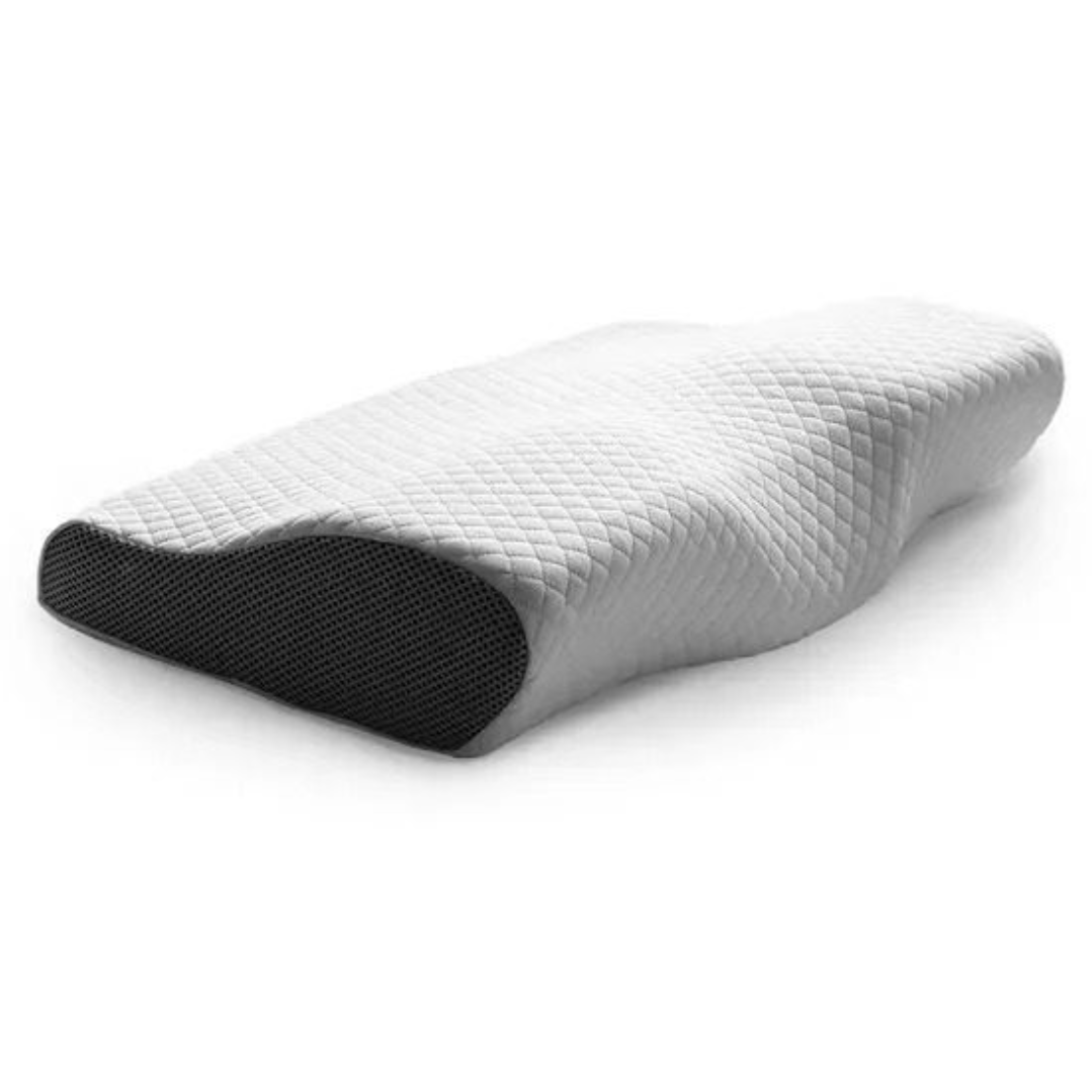 Perna Ergonomica din Spuma cu Memorie - Design in Unda pentru Gat si Cap