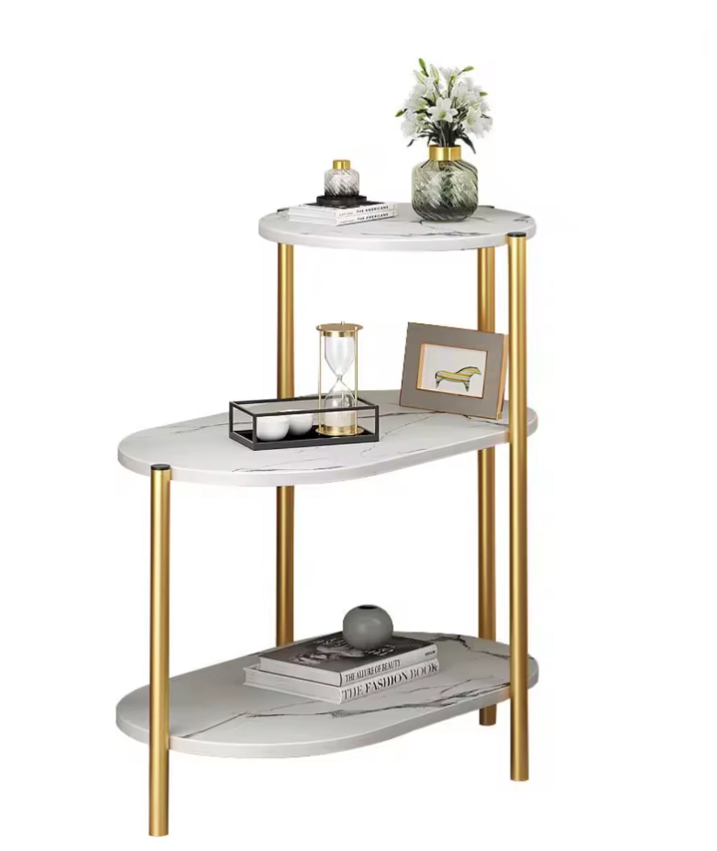 Masa de cafea moderna cu 3 spatii depozitare - Design decorativ inedit pentru living