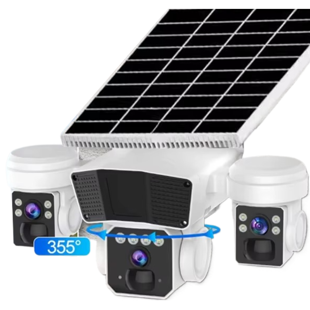 Camera de Supraveghere Solara 4G TL3 - Monitorizare Wireless 24/7, Baterie 12000mAh, Senzor PIR, Control OKAM Pro