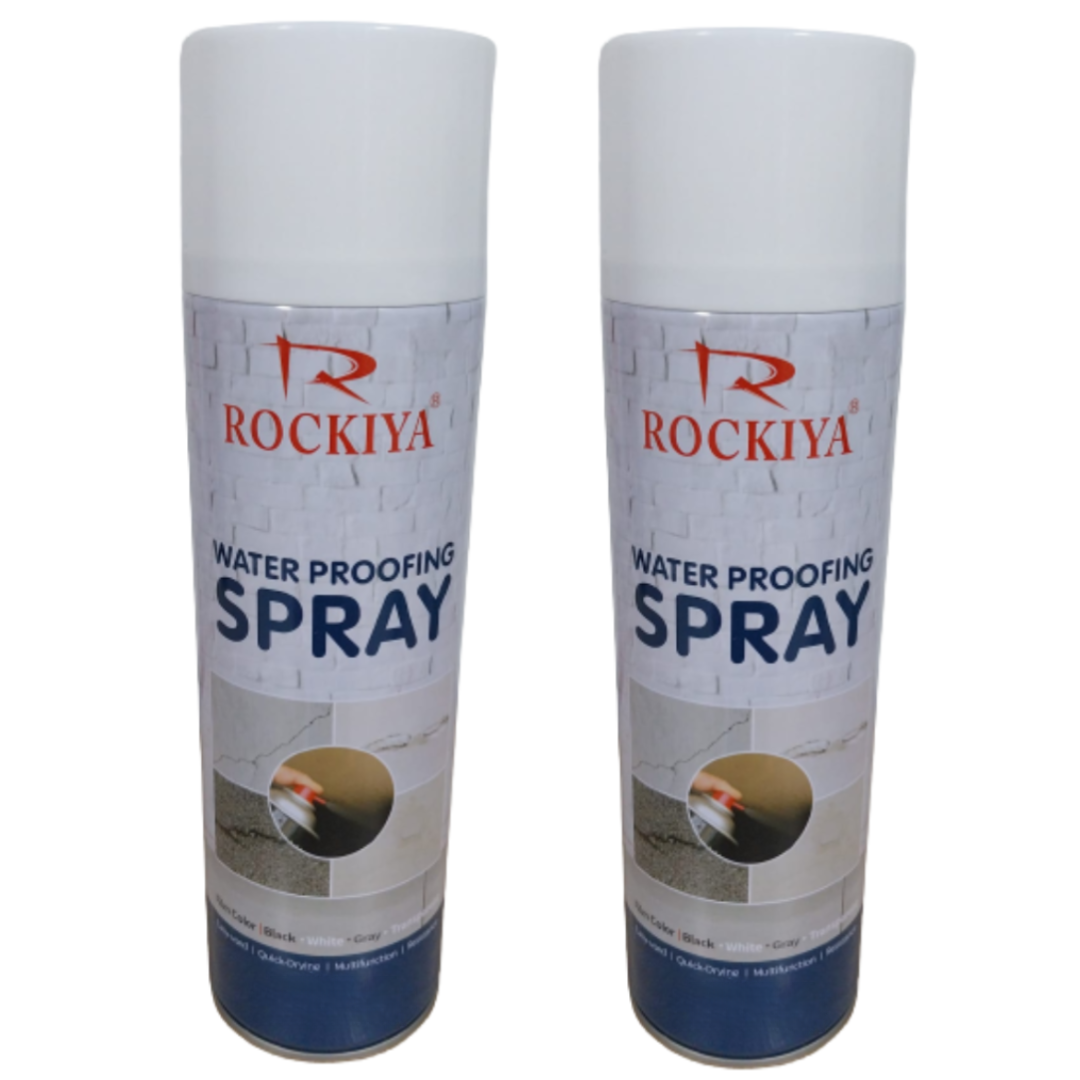 Pachet! 1+1 Spray de etansare pentru toate suprafetele, impermeabil alb