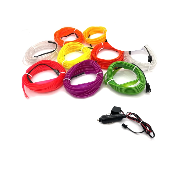 Banda neon LED pentru interiorul masinii