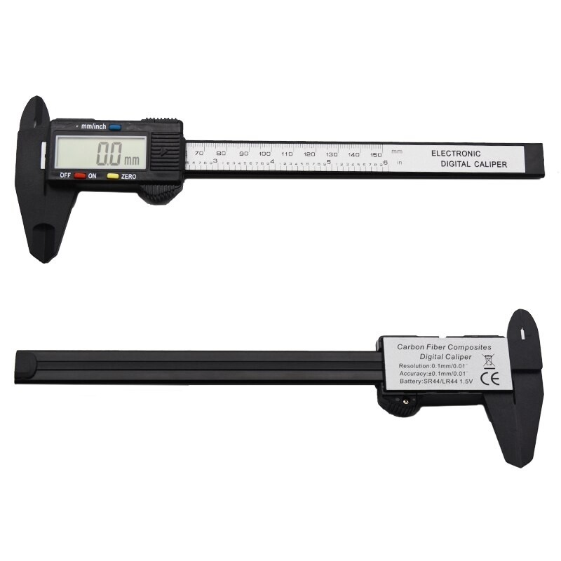 Subler Electronic Digital cu Fibra de Carbon - Precizie Profesionala si Display LCD