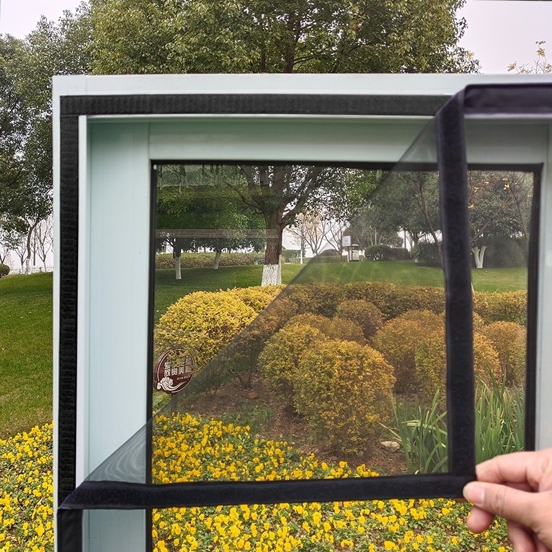 Lichidare de stoc. Set 2 x Plasa autoadeziva anti insecte fereastra, 100 x 100cm