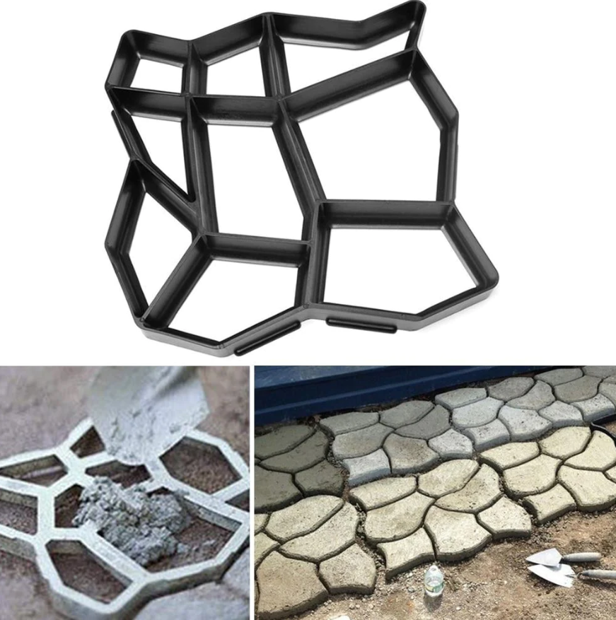 Matrita Profesionala pentru Pavaj Beton - Model Decorativ Reutilizabil
