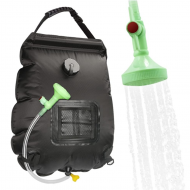 Dus camping PVC 15L, cu indicator de temperatura, incalzire solara eficienta