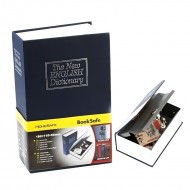 Seif camuflat tip dictionar englez cu cheie - 180x115x55mm - Securitate discreta pentru obiecte valoroase