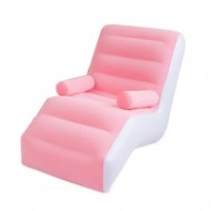 Fotoliu gonflabil ergonomic cu cotiere - Confort portabil pentru exterior si interior
