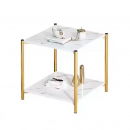 Masa de Cafea Patrata cu 2 Nivele - Design Modern pentru Living