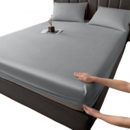 Set Husa Impermeabila Saltea 140x200x25cm cu Elastic + 2 Fete Perna 47x70cm - Protectie Premium Antibacteriana