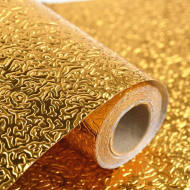 Folie Decorativa Autoadeziva Aurie Texturata - Tapet Rezistent Impermeabil 60cm x 3m