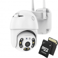 Camera Supraveghere Wireless FULL HD 1080P cu Card 32GB - Rotativa, WiFi, Vedere Nocturna