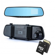 Oglinda Retrovizoare cu Camera Video Full HD 1080p - Pachet Complet cu Card 32GB