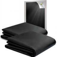 Pachet! 1+1 Perdea opaca pentru fereastra, impotriva razelor UV, blackout - Blocare Totala a Luminii si Protectie UV