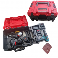 Trusa Multifunctionala Electrica 6 in 1 cu 2 Acumulatori 48V - Slefuire, Taiere, Gaurire, Insurubare