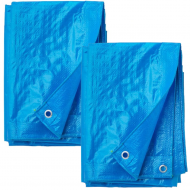 Pachet! 1+1 Prelata de protectie 4/6 m, impermeabila, rezistenta la UV si grindina