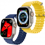 Pachet 1+1 Ceas Inteligent I10 Ultra Max - Ecran AMOLED 2.1