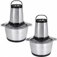 Set 1+1 Tocator Electric Universal cu 4 Lame din Inox - Maruntitor Multifunctional pentru Bucatarie	