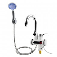 Robinet Electric cu Incalzire Instanta 60°C - Apa Calda Instant pentru Chiuveta + Dus Inclus