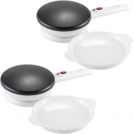 Pachet 1+1 Tigaie Electrica pentru Clatite - Preparare Rapida in 20 Secunde, Suprafata Antiadeziva