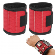 Pachet 1+1 Bratara Magnetica Profesionala pentru Unelte, Suport Magnetic Incheietura, Fixare Rapida Suruburi si Accesorii