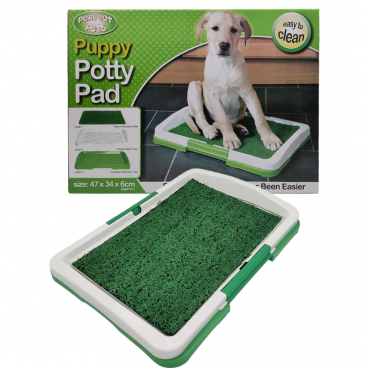 Litiera tip tavita toaleta cu iarba artificiala pentru animale, Puppy Potty Pad	