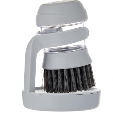 Perie pentru Vase cu Dozator Detergent si Suport - Ergonomica si Economica