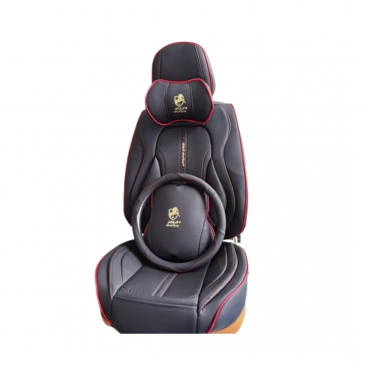 Set Complet Huse Auto Universale - Scaune Fata/Spate, Husa Volan si Pernute Tetiere Incluse