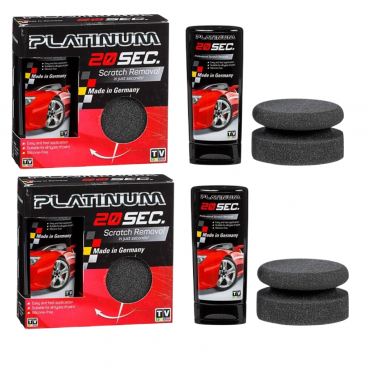 Pachet 1+1 Solutie Anti-Zgarieturi Platinum 20 Seconds - Reparare Rapida Lac Auto in 20 Secunde